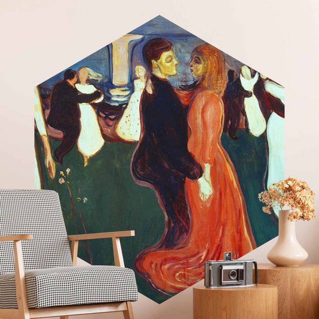 Post impressionismo quadri Edvard Munch - La danza della vita