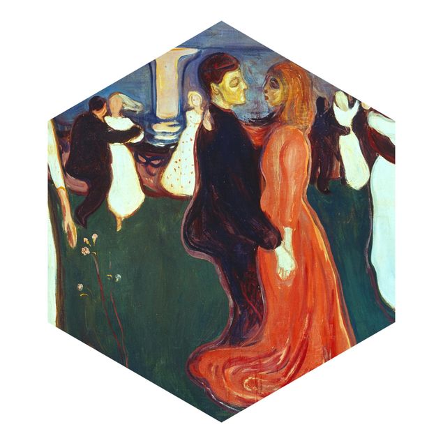 Carta da parati moderne Edvard Munch - La danza della vita