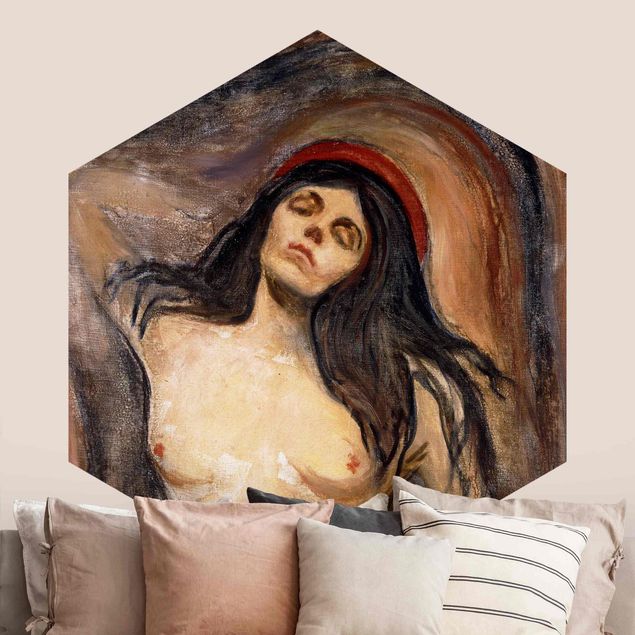 Quadri post impressionismo Edvard Munch - Madonna