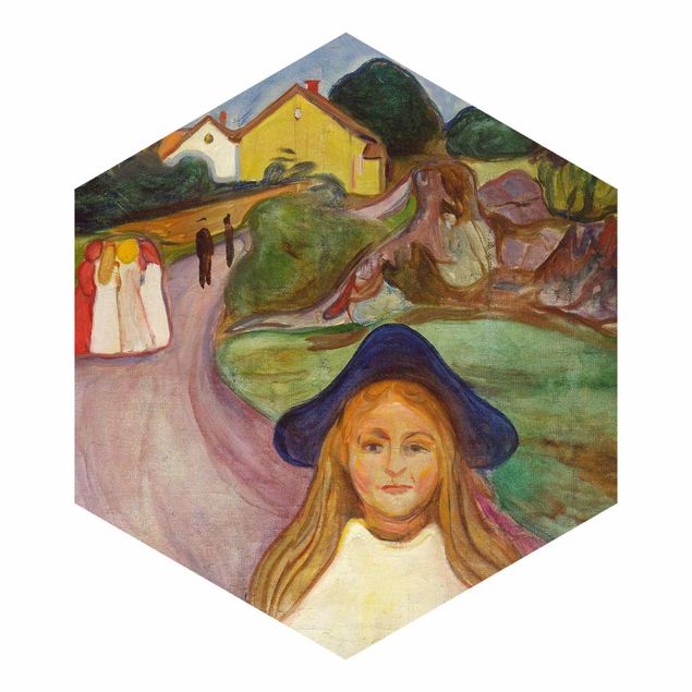 Stile di pittura Edvard Munch - Notte bianca
