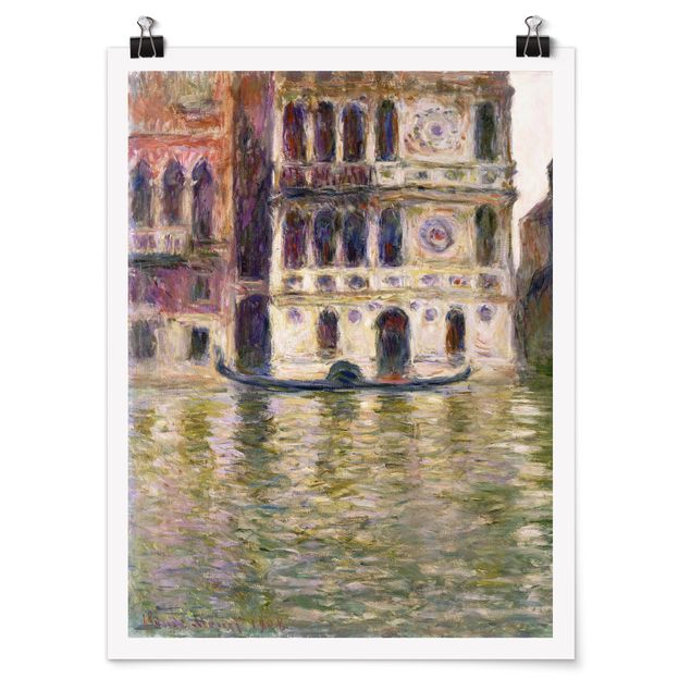 Quadri moderni per arredamento Claude Monet - Il Palazzo Dario