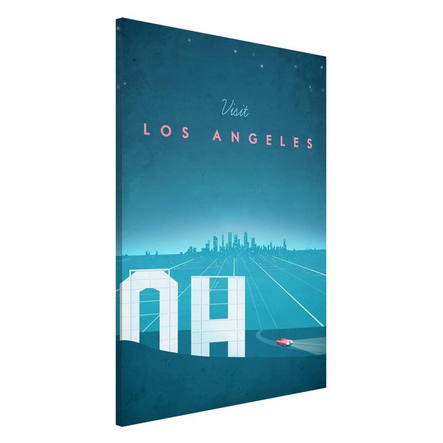 Lavagne magnetiche con architettura e skylines Poster di viaggio - Los Angeles