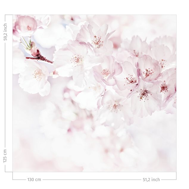 tende floreali Tocco di fiori di ciliegio