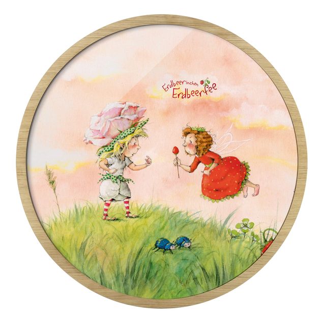 Stampe The Strawberry Fairy - Rosa rosa