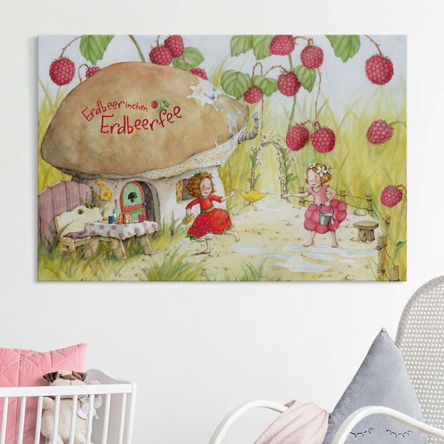 Decorazioni cameretta The Strawberry Fairy - Sotto il cespuglio di lamponi