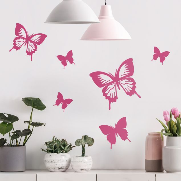 Adesivi murali farfalle Set complementare Farfalle