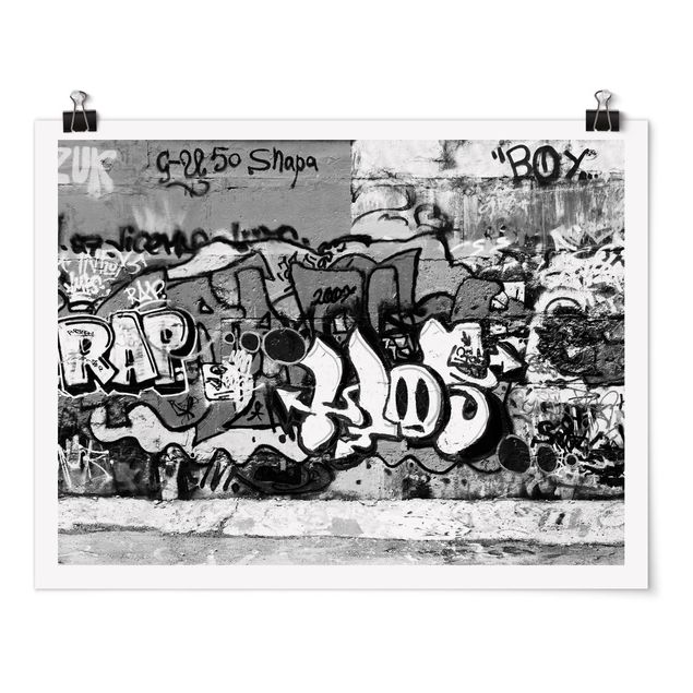 Quadri con frasi celebri Graffiti d'arte