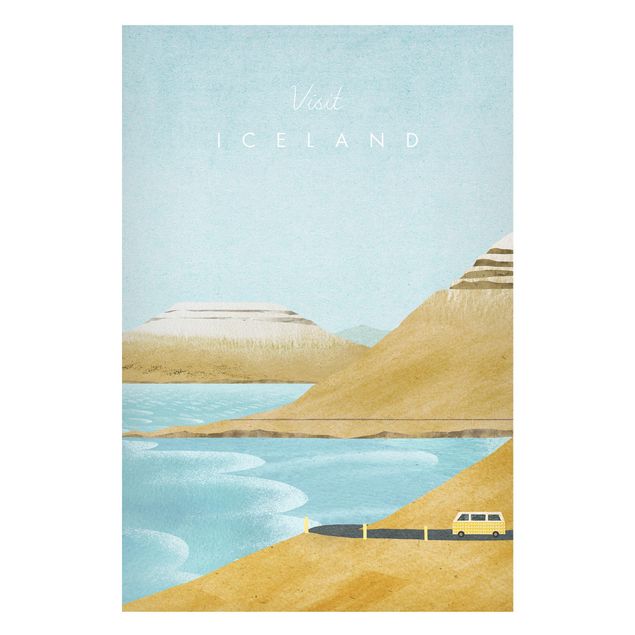 Quadri moderni   Campagna turistica - Islanda