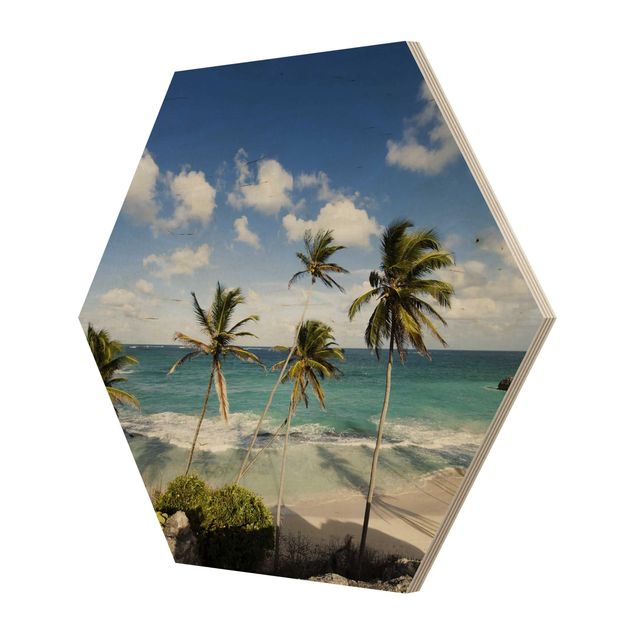 Esagono in legno - Spiaggia Di Barbados