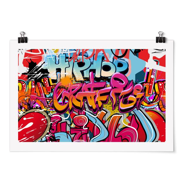 Quadro graffiti Graffiti hip hop