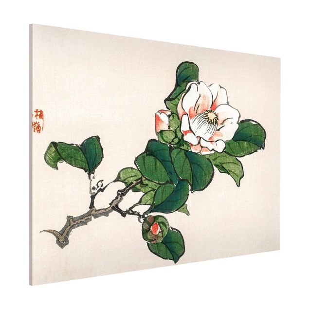 Lavagne magnetiche con fiori Disegno vintage asiatico Fiore di melo