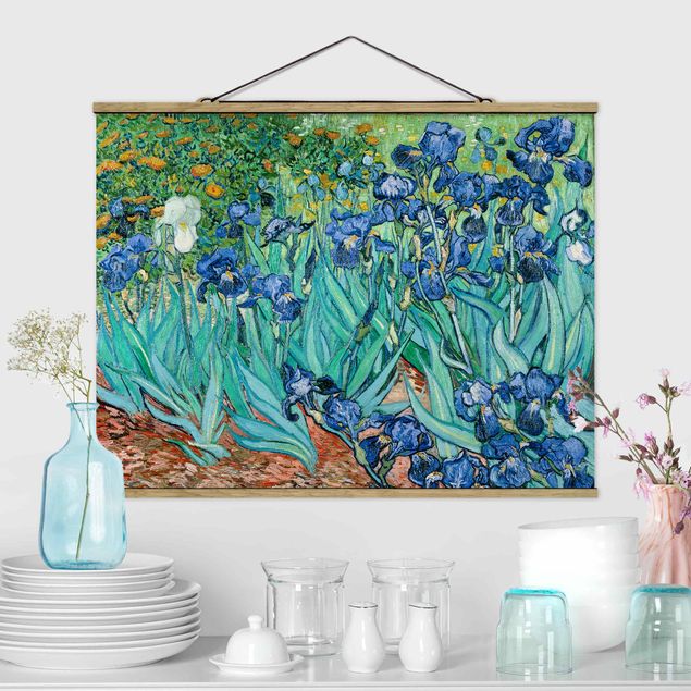 Impressionismo quadri Vincent Van Gogh - Iris
