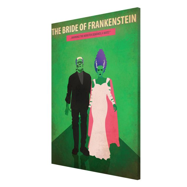 Quadro ritratto Locandina film La sposa di Frankenstein