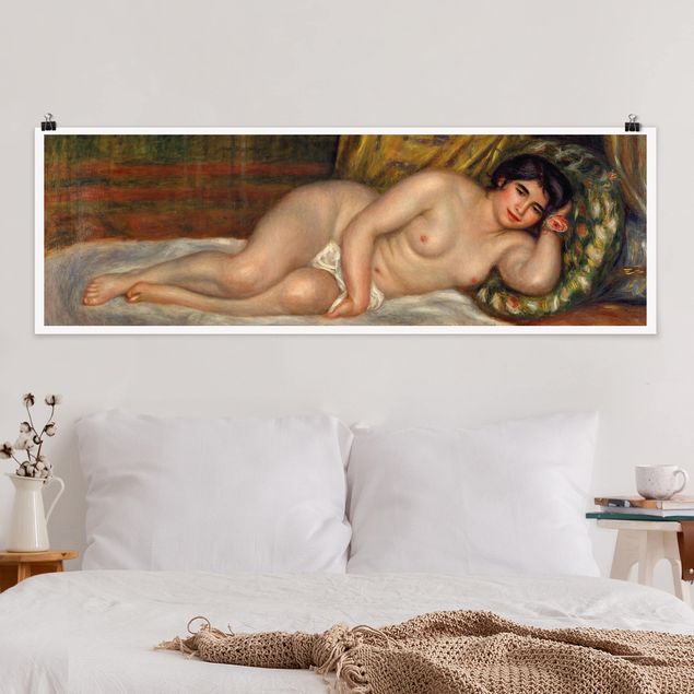 Stampe quadri famosi Auguste Renoir - Nudo femminile disteso (Gabrielle)