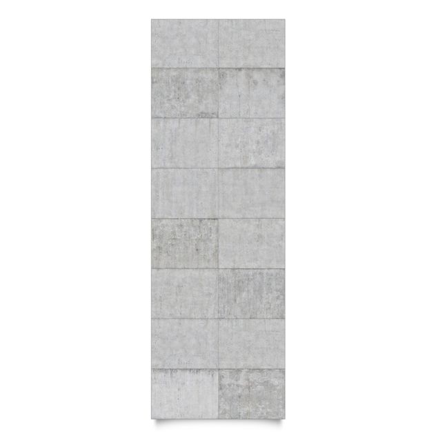 Pellicole adesive grigie Mattoni di cemento grigio