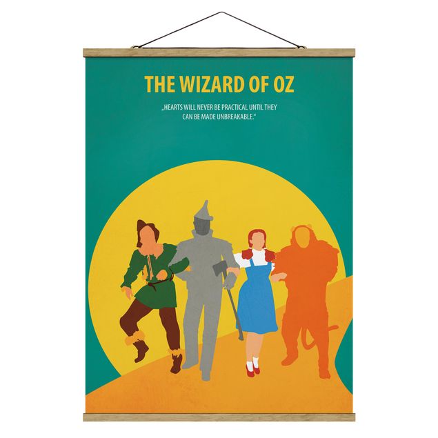 Ritratto quadro Locandina film Il mago di Oz