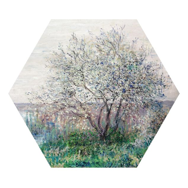 Impressionismo quadri Claude Monet - Primavera a Vétheuil