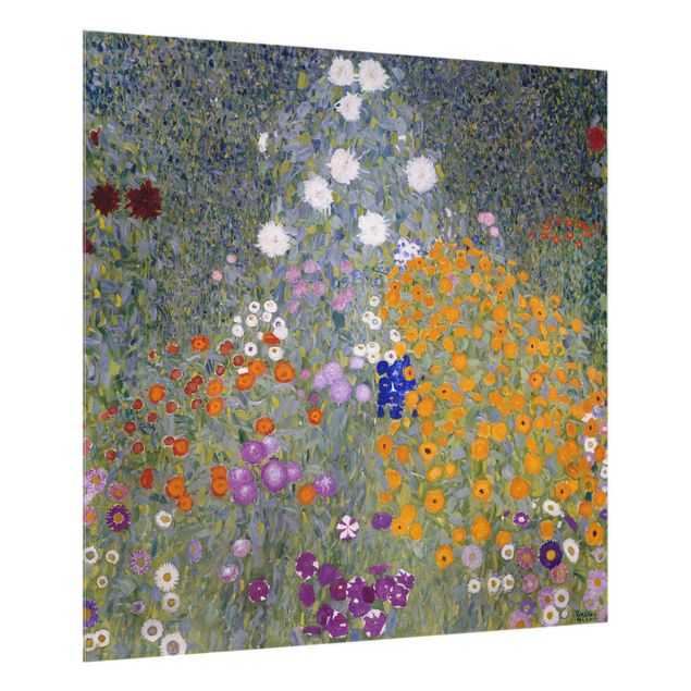 Quadri Art Déco Gustav Klimt - Giardino di casa