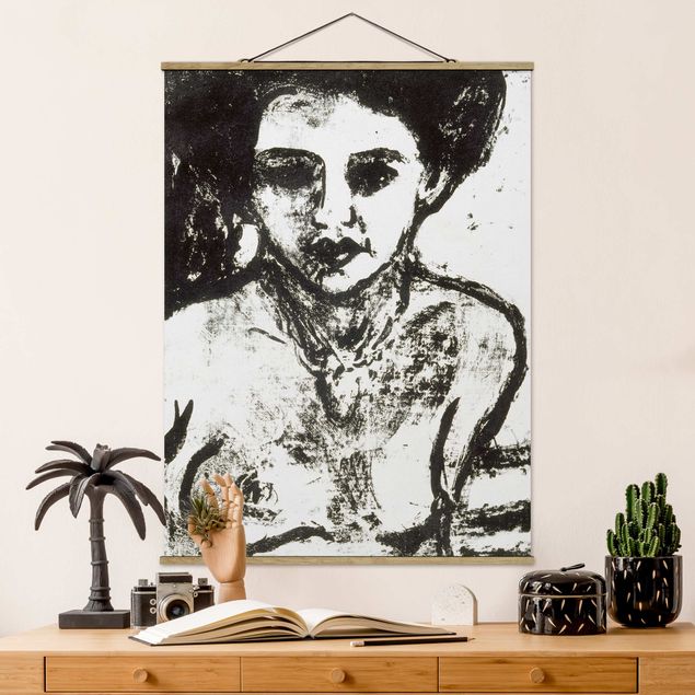 Riproduzioni quadri famosi Ernst Ludwig Kirchner - Bambino d'artista