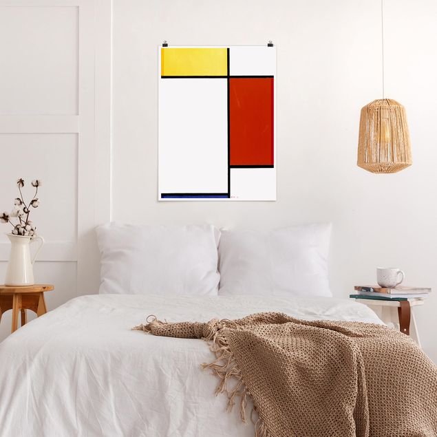 Stile di pittura Piet Mondrian - Composizione I