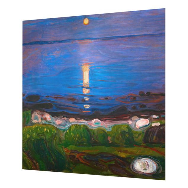 Stile artistico Edvard Munch - Notte d'estate sulla spiaggia
