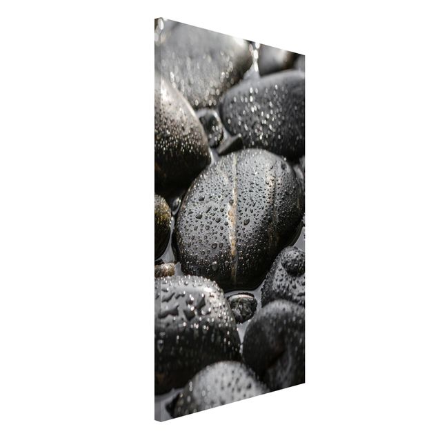 Lavagne magnetiche effetto pietra Pietre nere in acqua