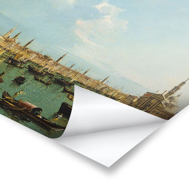 Riproduzione quadri famosi Bernardo Bellotto - Bacino di San Marco, Venedig