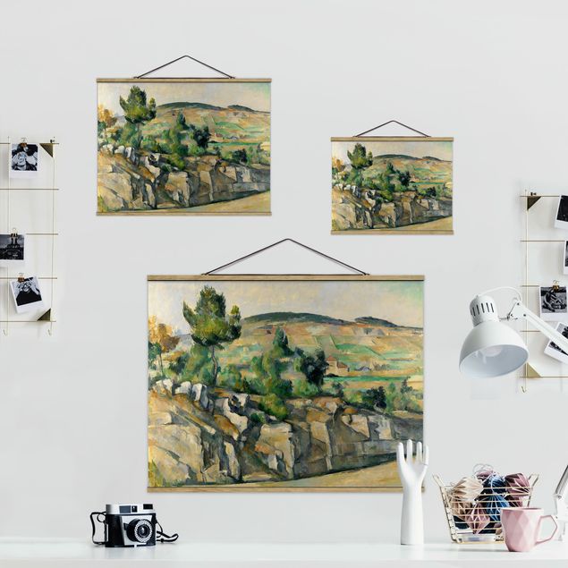 Quadri moderni   Paul Cézanne - Collina in Provenza