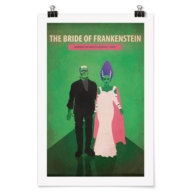 Quadri verdi Locandina film La sposa di Frankenstein