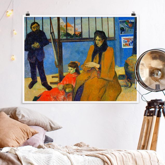 Riproduzioni quadri famosi Paul Gauguin - La famiglia Schuffenecker