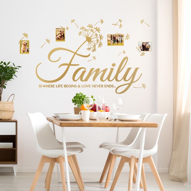 Adesivi murali famiglia Famiglia Vita Amore