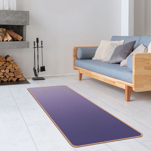 tappeti moderni soggiorno grandi Colore viola sfumato