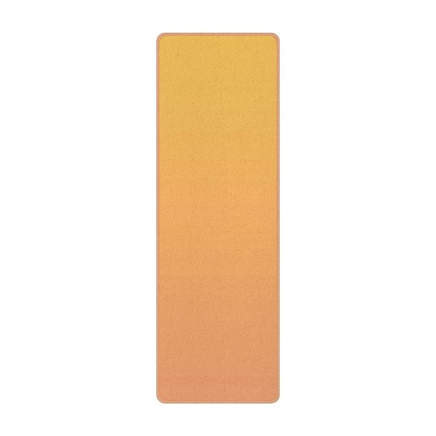Tappetino yoga - Gradiente cromatico arancione