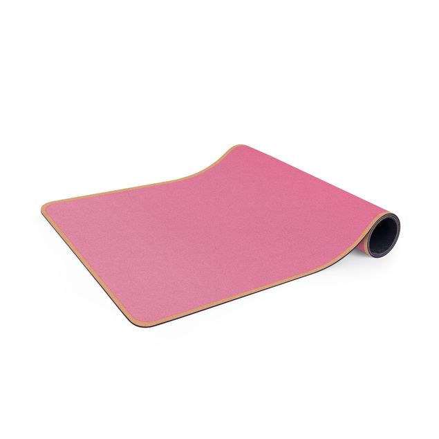 tappeto grande Colore sfumato rosa