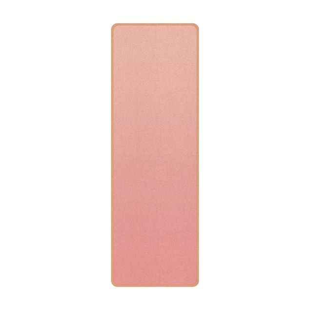 Tappetino yoga - Gradiente cromatico rosa