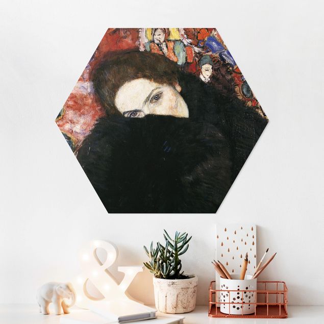 Correnti artistiche Gustav Klimt - Signora con la muffola