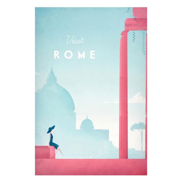 Lavagne magnetiche con architettura e skylines Poster di viaggio - Roma