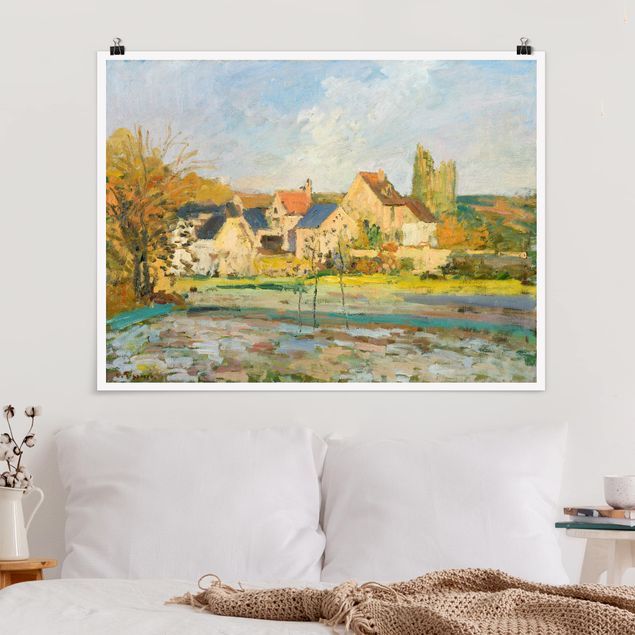 Quadri impressionisti Camille Pissarro - Paesaggio vicino a Pontoise
