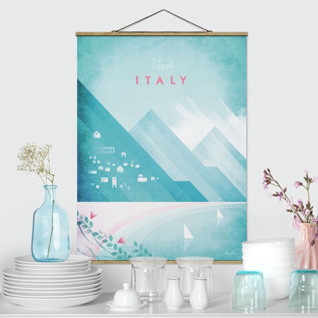 Quadri con paesaggio Poster di viaggio - Italia