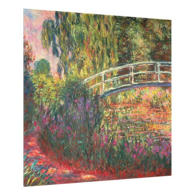 Quadri impressionisti Claude Monet - Ponte giapponese nel giardino di Giverny
