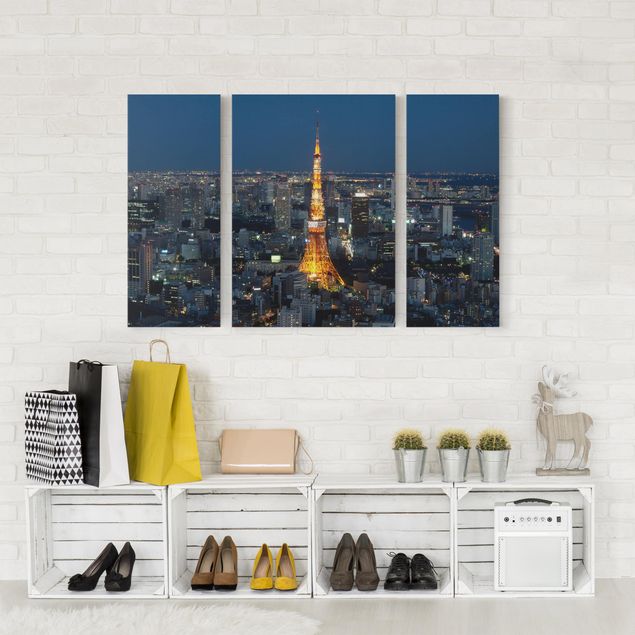 Quadri su tela Tokyo Torre di Tokyo