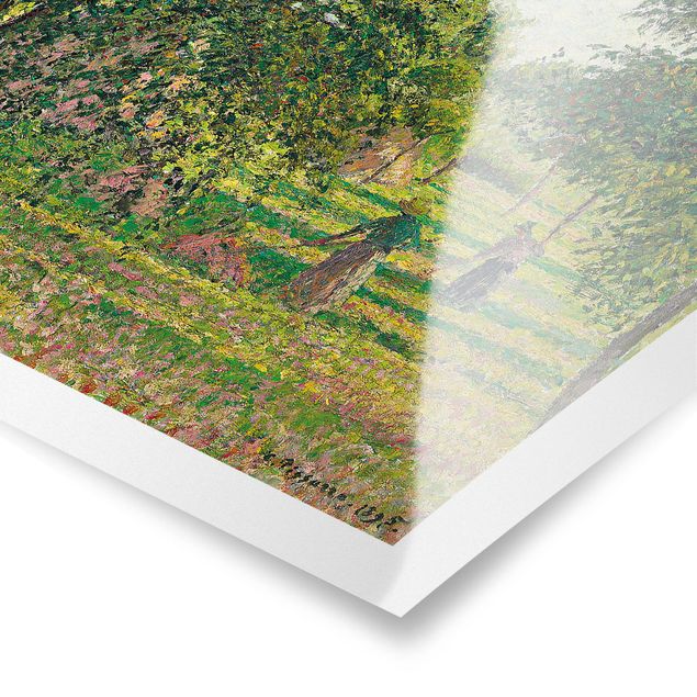 Quadro paesaggio Camille Pissarro - Meli e ortiche, Eragny