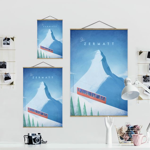Quadri natura Poster di viaggio - Zermatt
