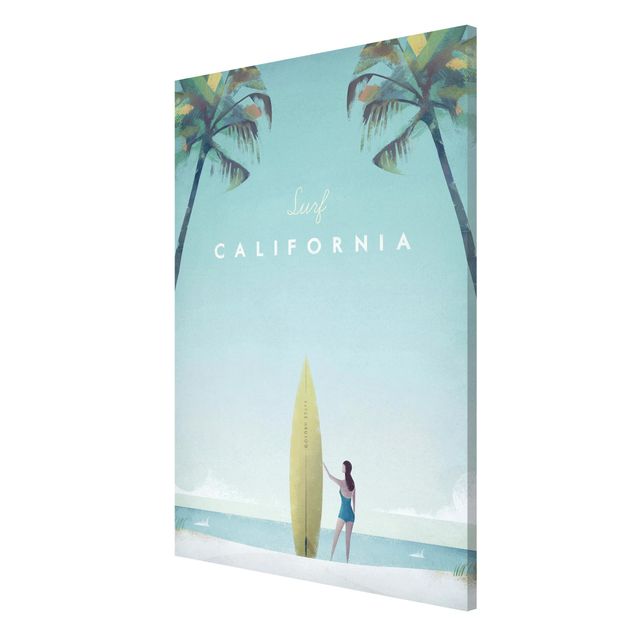 Quadro paesaggio Poster di viaggio - California