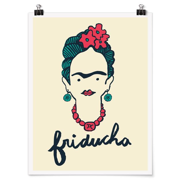 Quadri con frasi celebri Frida Kahlo - Friducha
