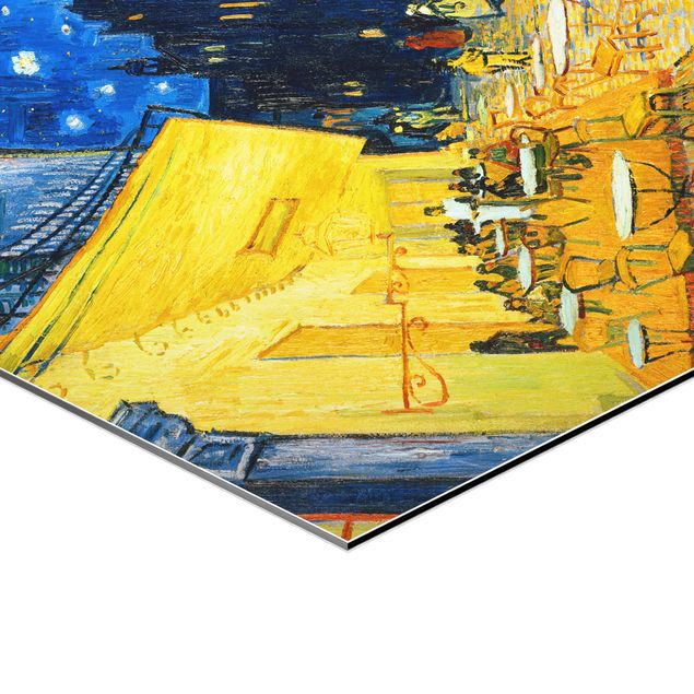 Riproduzione quadri famosi Vincent van Gogh - Terrazza di un caffè di notte
