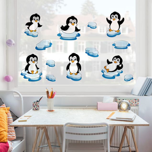 Decorazioni camera neonato Set di pinguini
