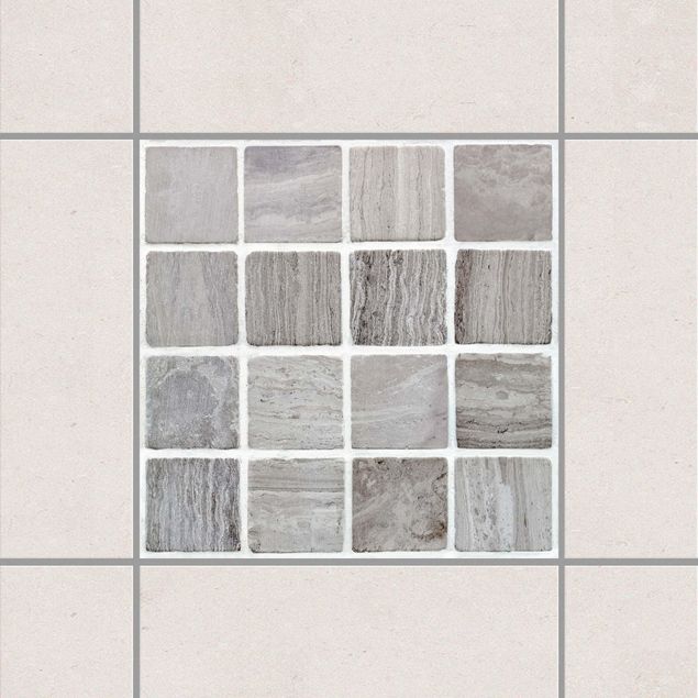 Pellicole per piastrelle con mosaico Piastrelle in mosaico effetto marmo