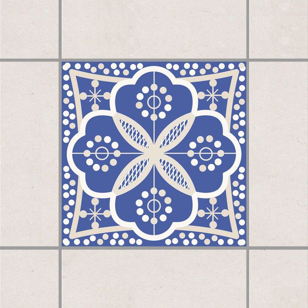 Pellicole per piastrelle con mosaico Piastrella portoghese da parete