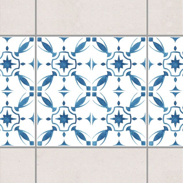 Pellicole per piastrelle con mosaico Ornamento spagnolo di piastrelle